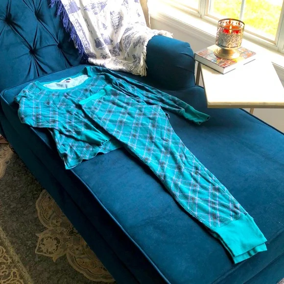 Victoria’s Secret PJ set. Medium, long sleeve and pant pajamas. - Picture 1 of 4